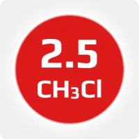 Хлорметан (метилхлорид) (CH3Cl) 2.5 (99,5%) в баллоне 4л (2 кг) вентиль латунь, соединение QF 21A (Китай) (с баллоном)