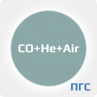 ПГС ГСО 1 разряд оксид углерода (CO) 0,28%, гелий (He) 9,50% в воздухе (air) в баллоне 10 л