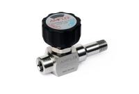 Клапан мембранный AMFLO, SS-DV10 NT4-FNT4, нержавеющий SS316L, 241 bar, 2-х портовый, соединения вх. MNPT 1-4, вых FNPT 1-4